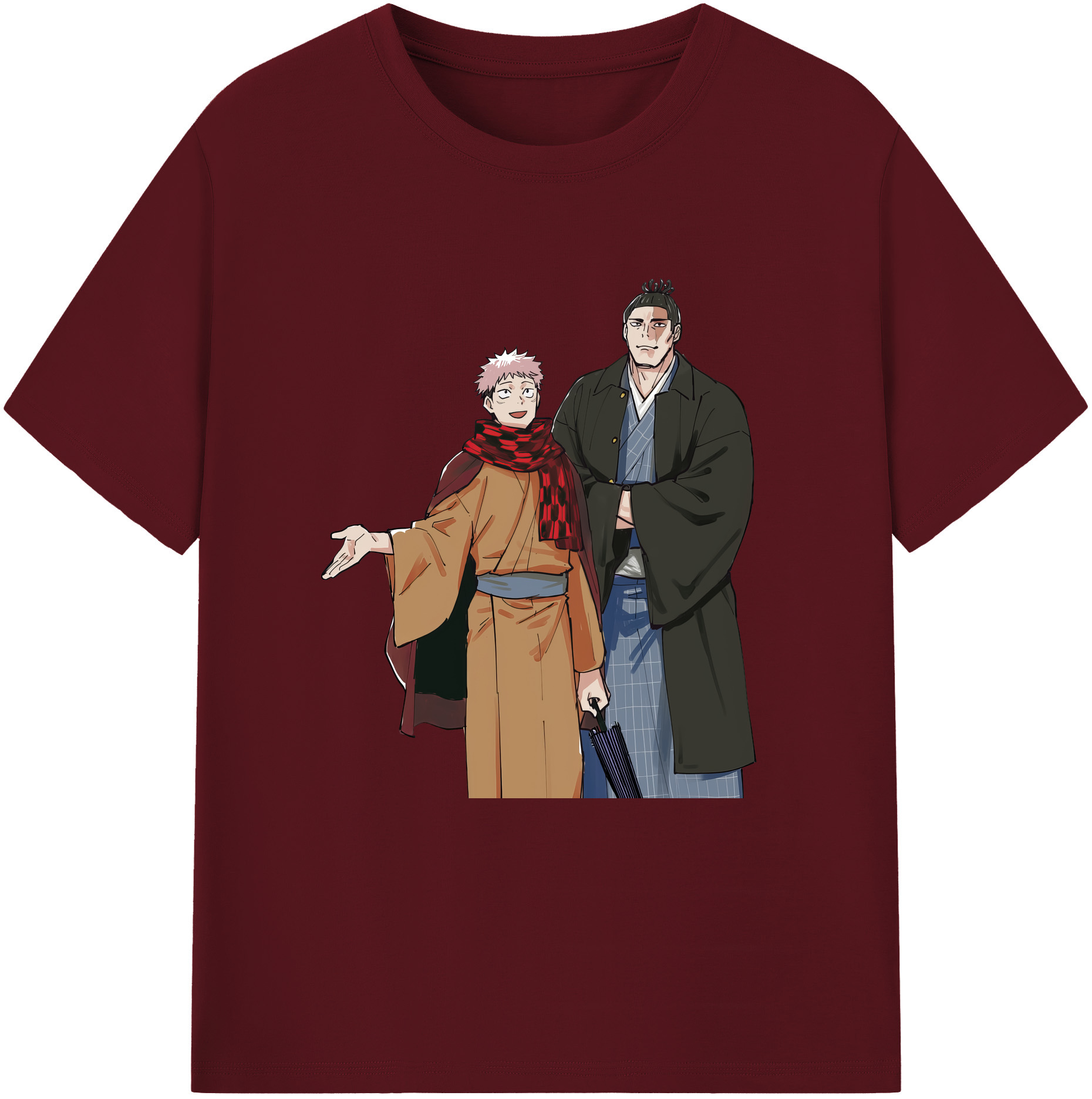 （画像用） 呪術廻戦 Jujutsu Kaisen 綿100％半袖Tシャツ（フロントプリント）